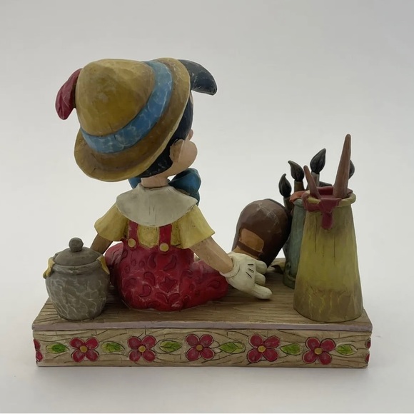 Jim Shore Rare Disney Showcase "Carved From The Heart" Pinocchio Enesco 2005 - Picture 6 of 7